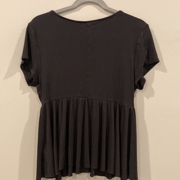 urban outfitters plunge neckline babydoll top - Picture 3 of 5